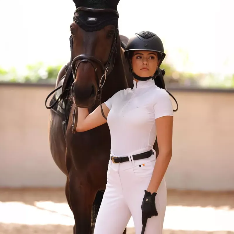 Aubrion Radley Show Shirt in White-3